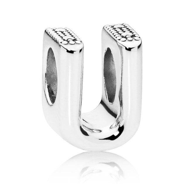 Pandora Letter U Charm