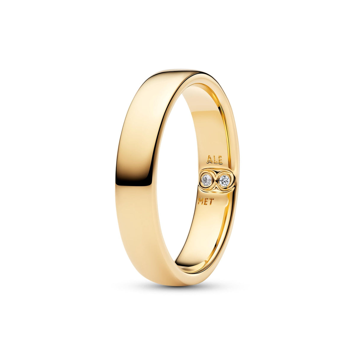 Pandora Engravable Classic Band Ring