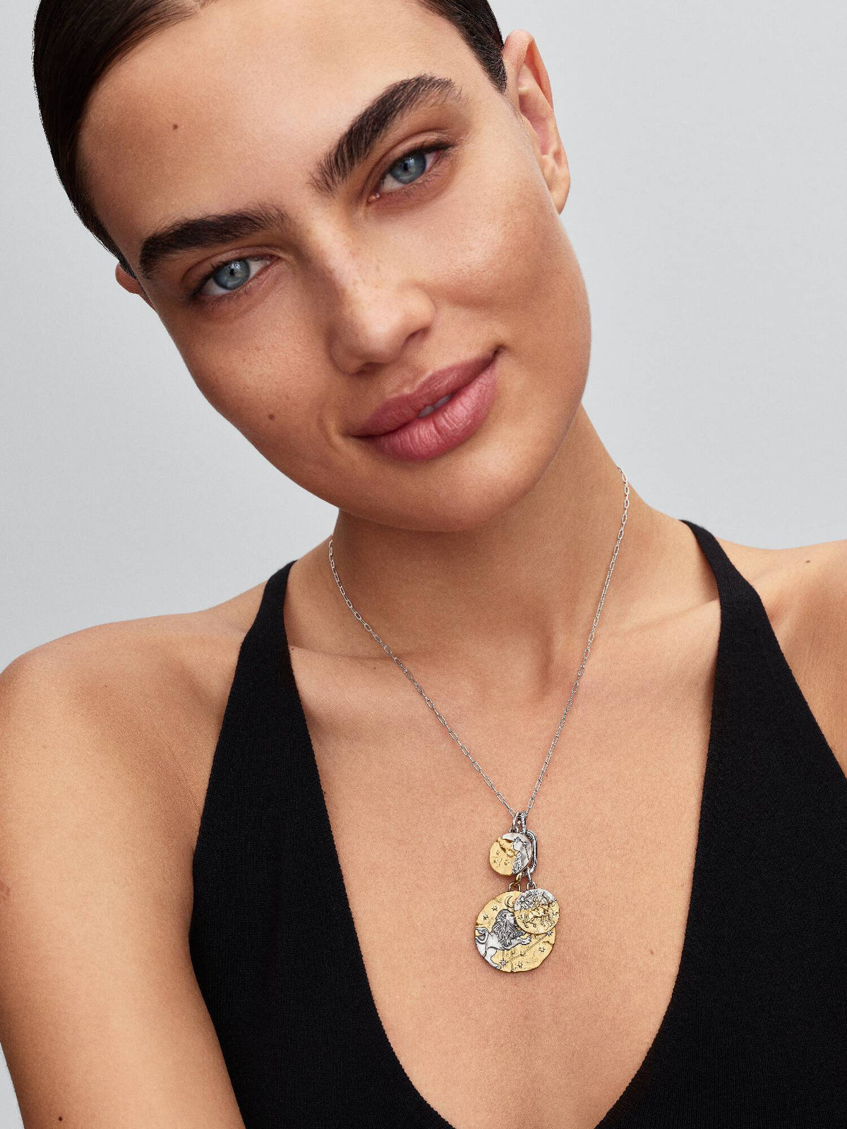 Pandora Leo Zodiac Oversized Medallion Charm