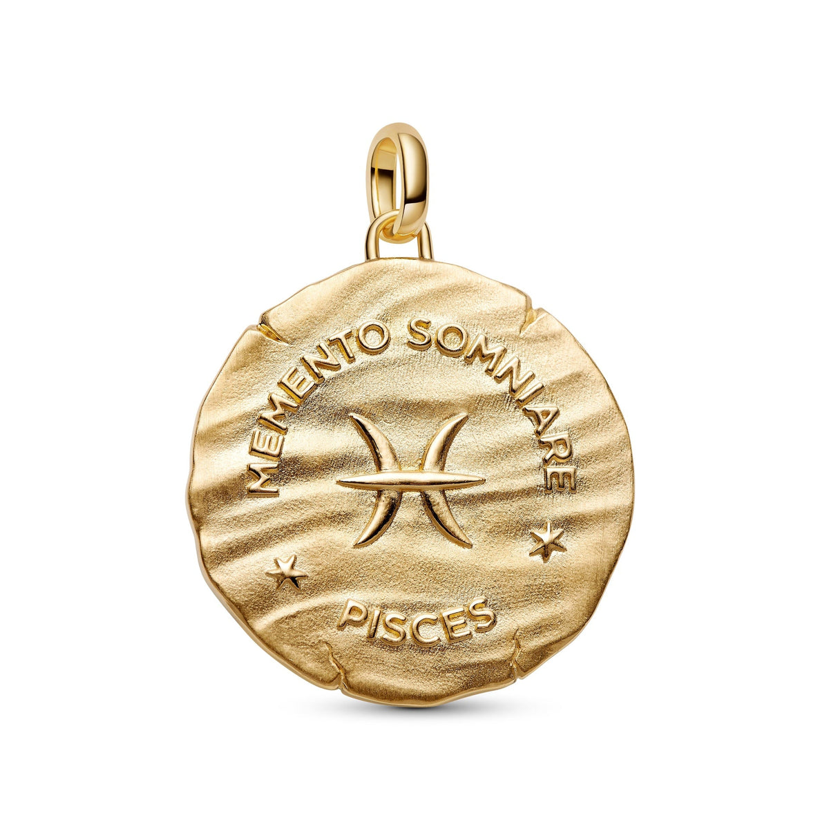Pandora Pisces Zodiac Oversized Medallion Charm