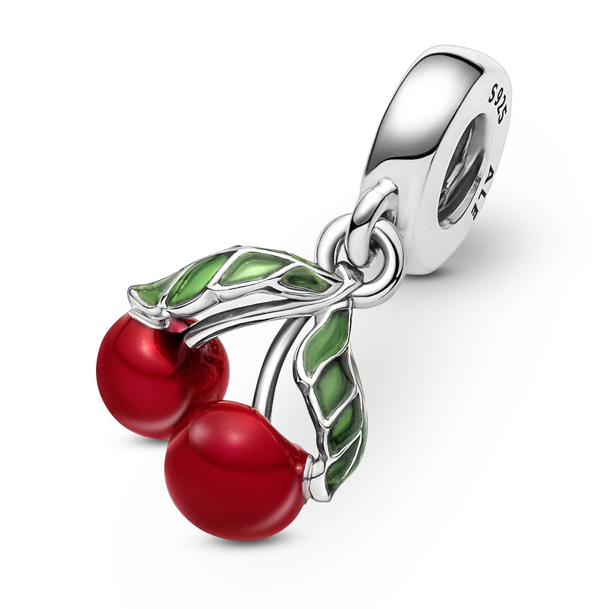 Pandora Cherry Fruit Dangle Charm