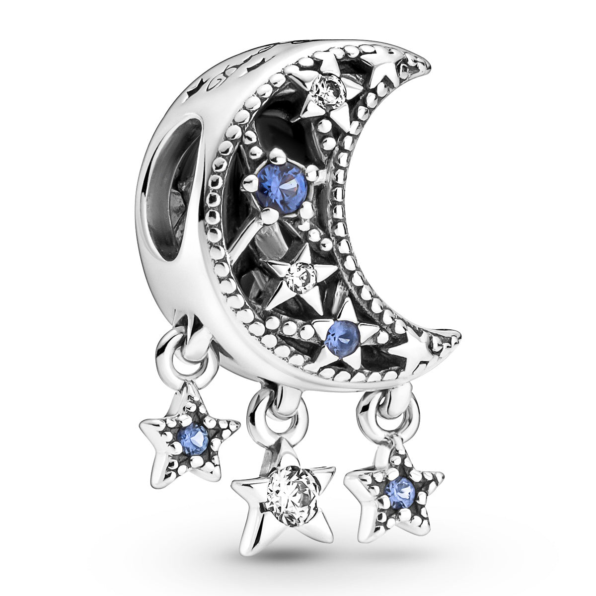 Pandora Star & Crescent Moon Charm