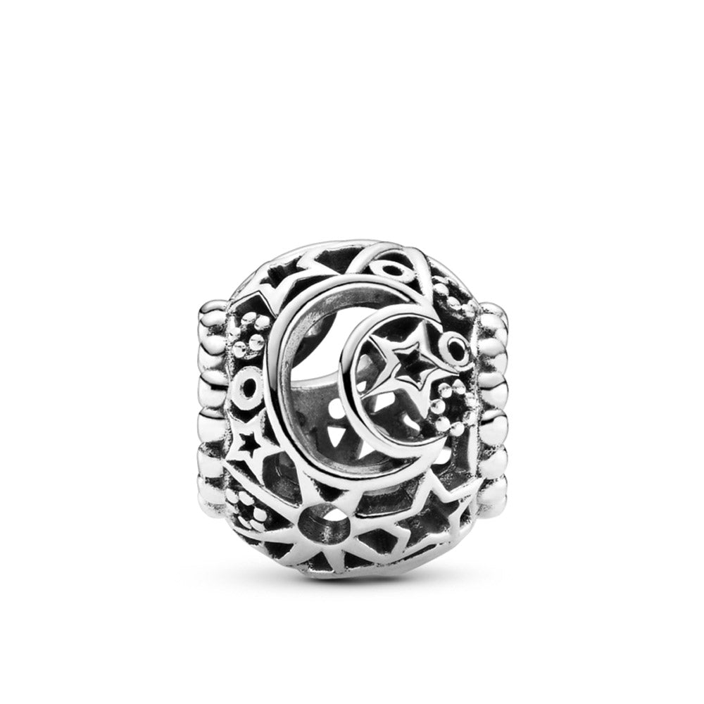 Pandora Sun, Stars & Moon Openwork Charm