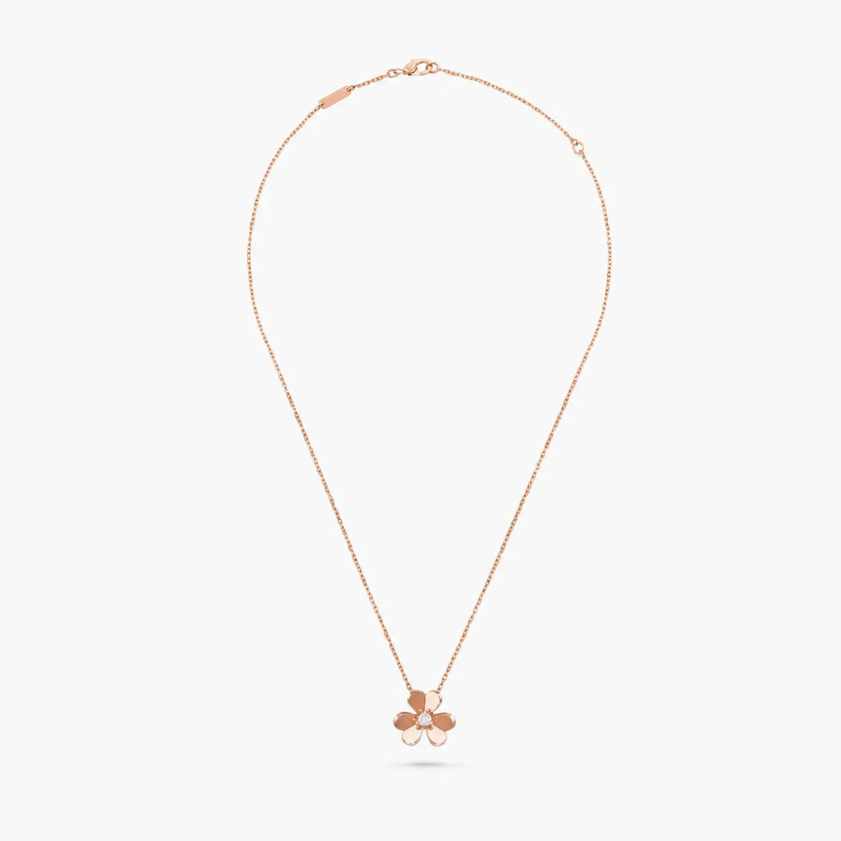 Van Cleef & Arpels Frivole collection flower necklace