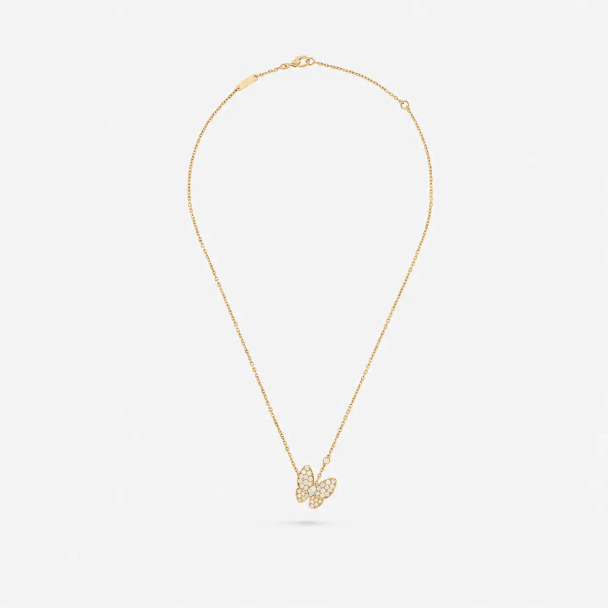Van Cleef & Arpels Two Butterfly necklace