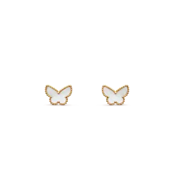 Van Cleef & Arpels Sweet Alhambra Butterfly Earrings