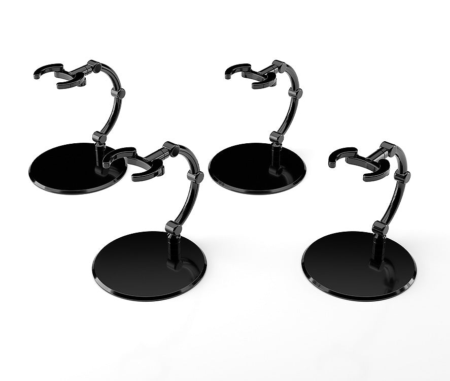 The Simple Stand mini x4 Black (for Small Figures & Chibi Figures)