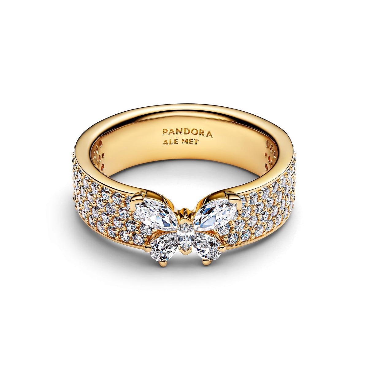 Pandora Sparkling Butterfly Bold Ring