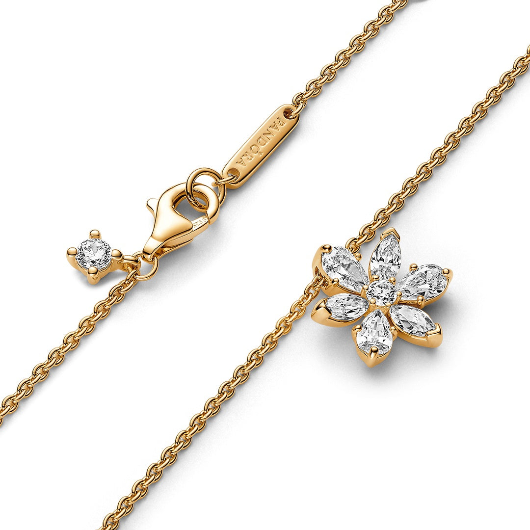 Sparkling Herbarium Cluster Pendant Necklace