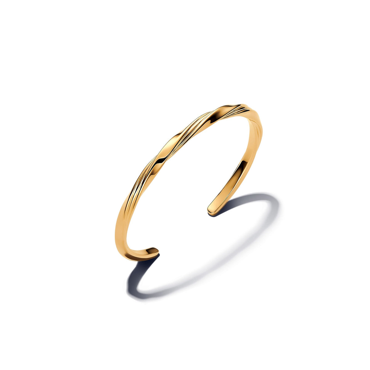 Pandora Twisted Open Bangle