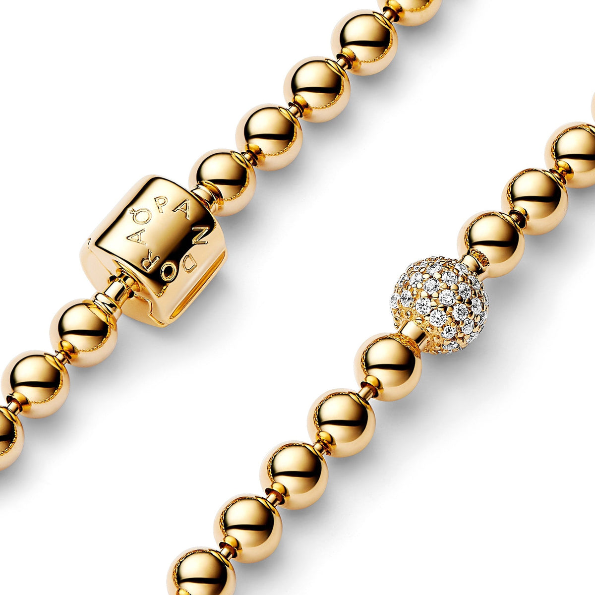Beads & Pavé Bracelet