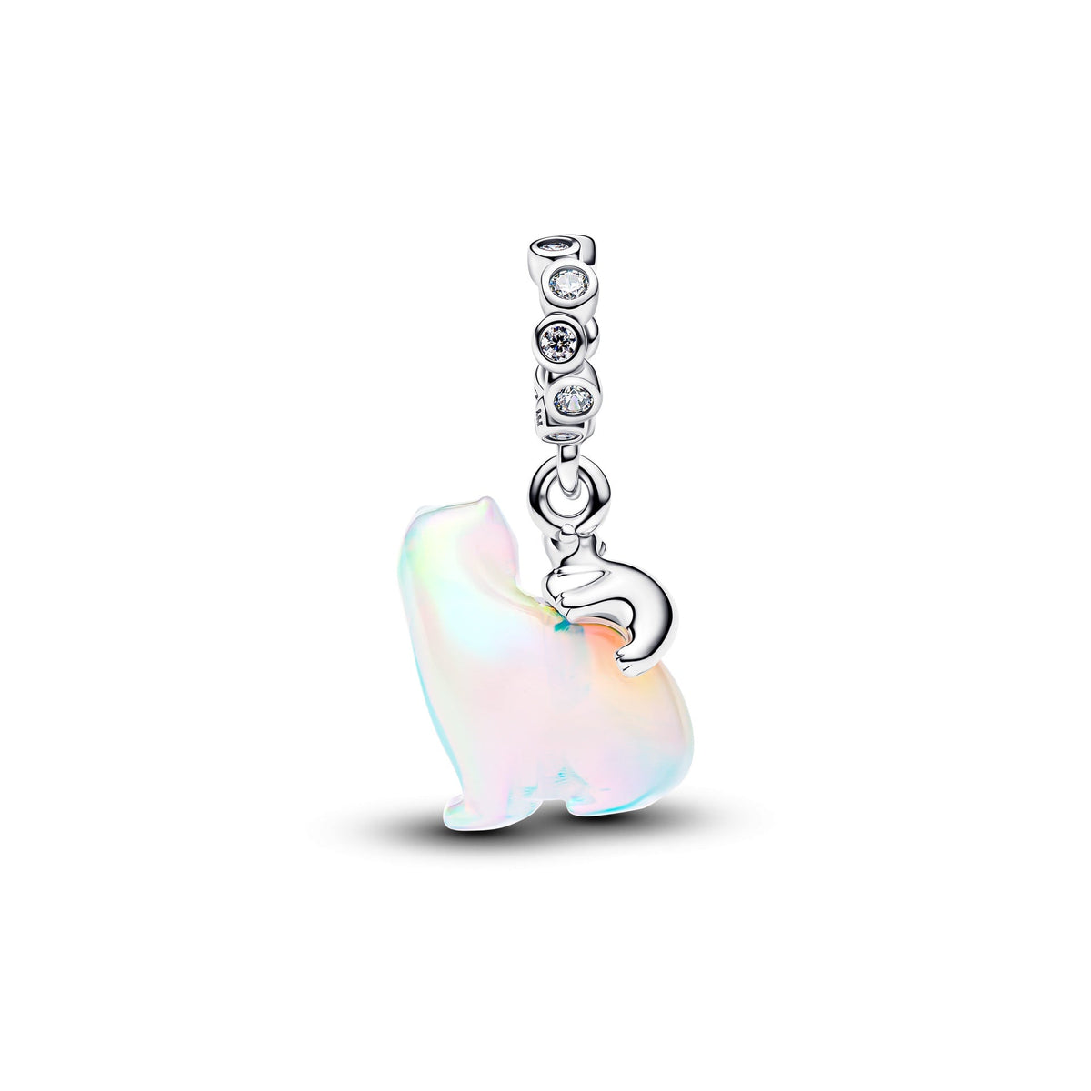 Pandora Polar Bear Mother & Cub Dangle Charm
