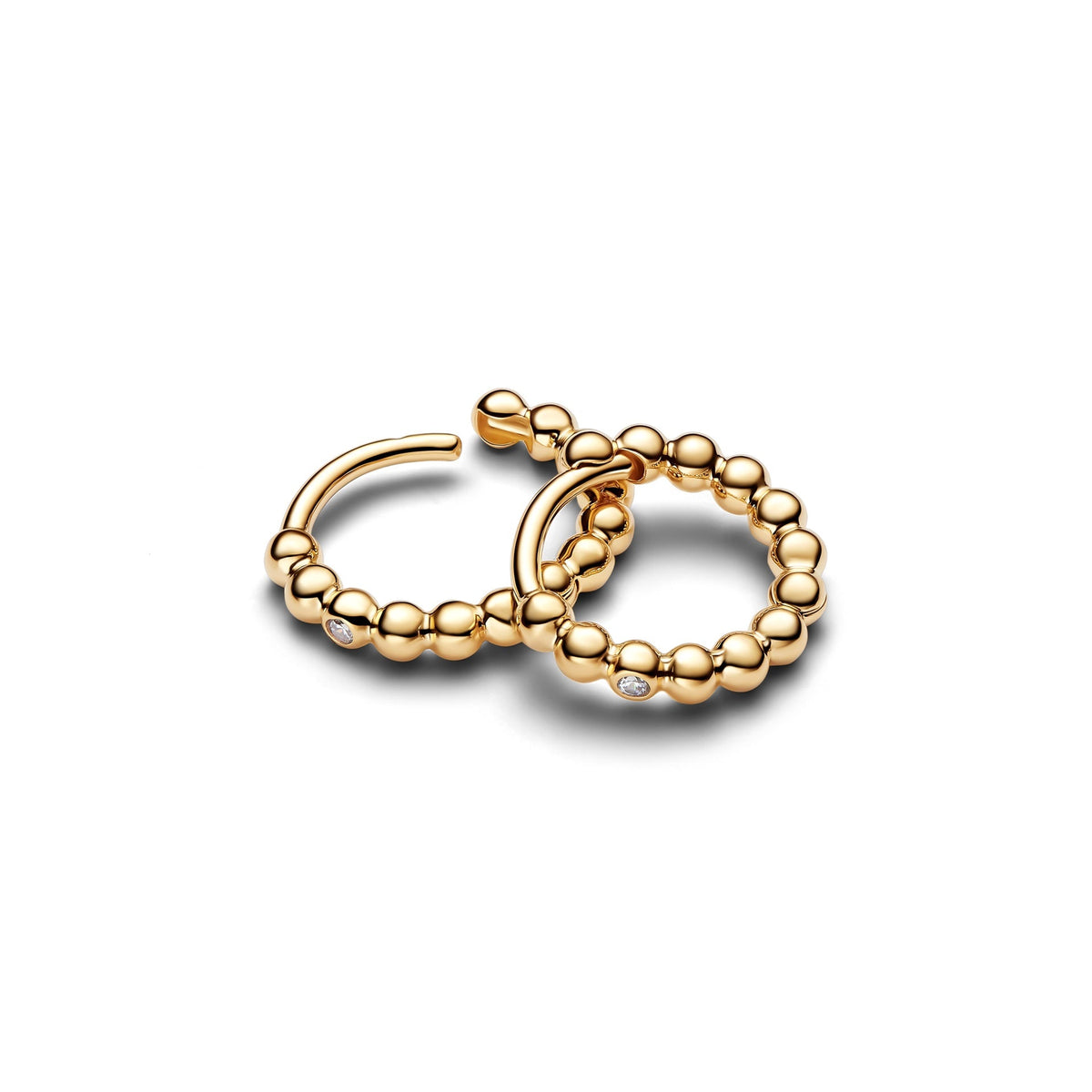 Pandora Beaded Huggie Earrings