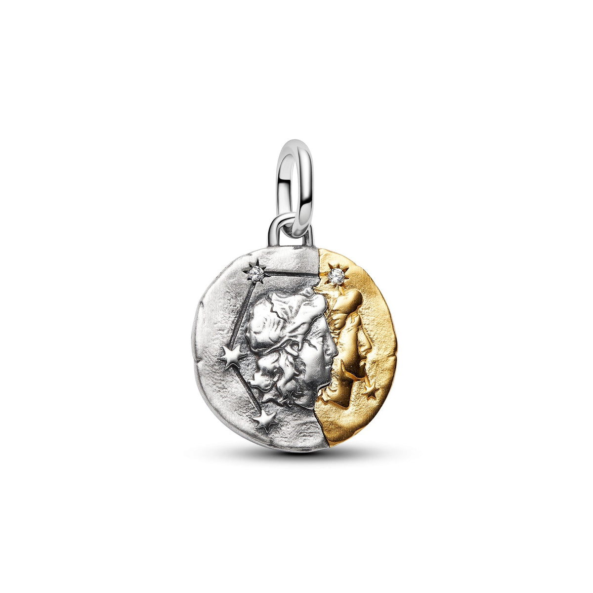 Pandora Gemini Zodiac Medallion Charm