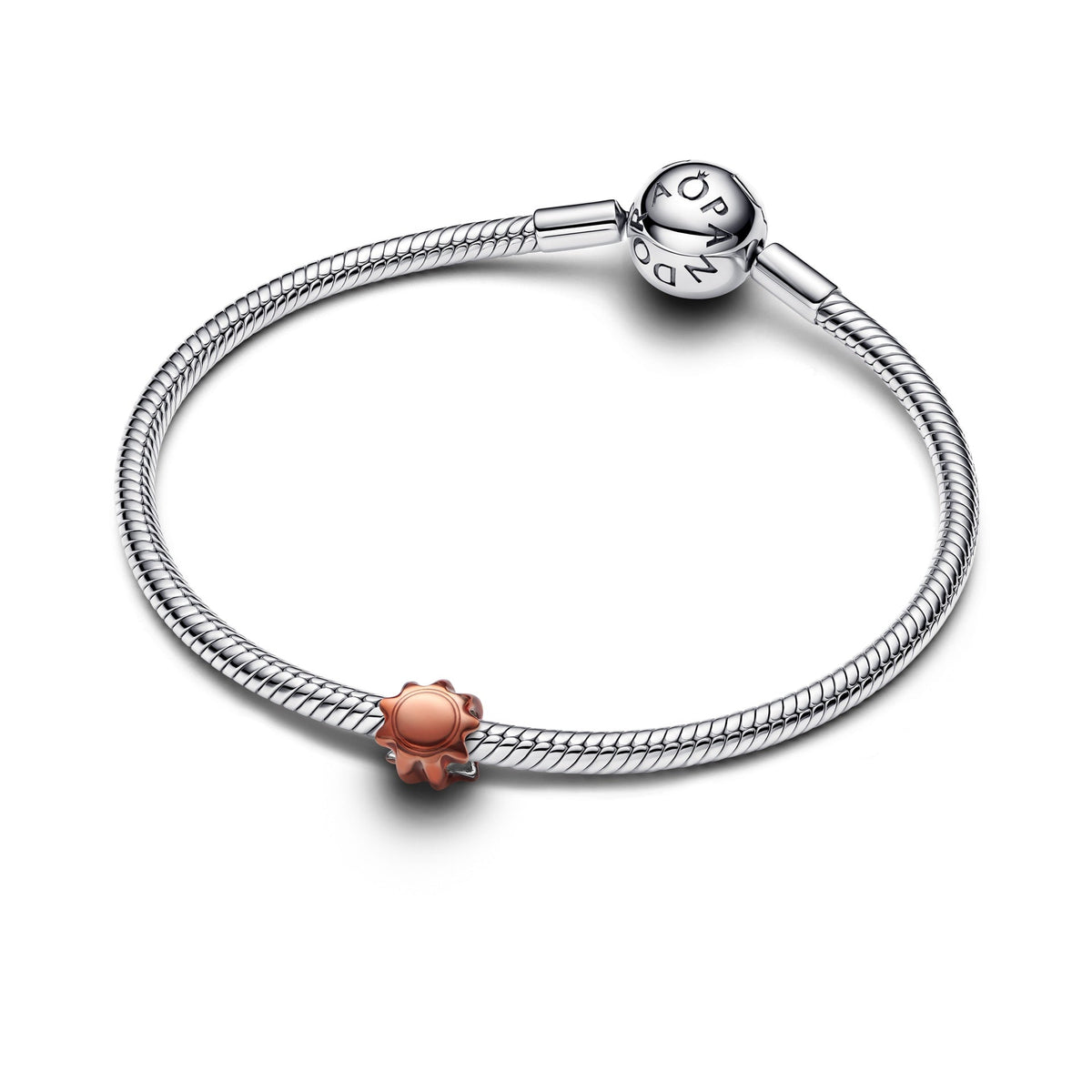 Pandora Orange Sun Mini Charm