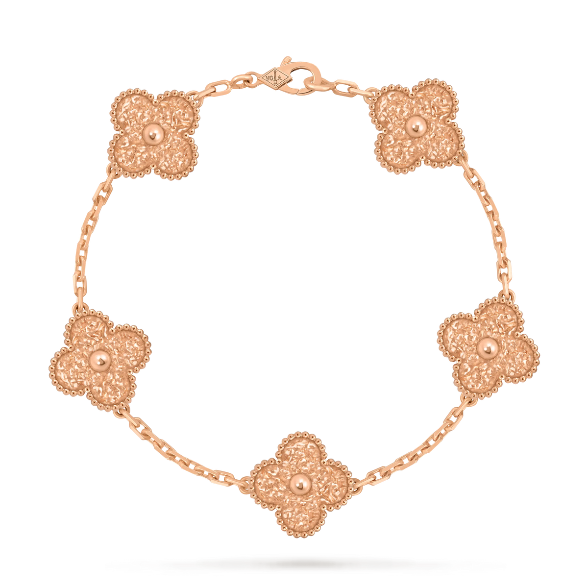 Van Cleef & Arpels Vintage Alhambra Five-Flower Bracelet