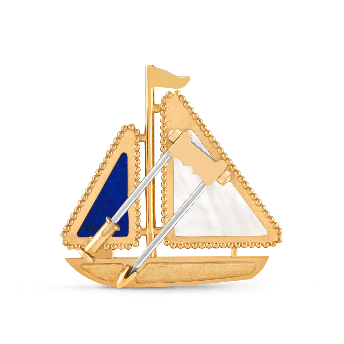 Van Cleef & Arpels Lucky Summer Collection Sailboat Brooch