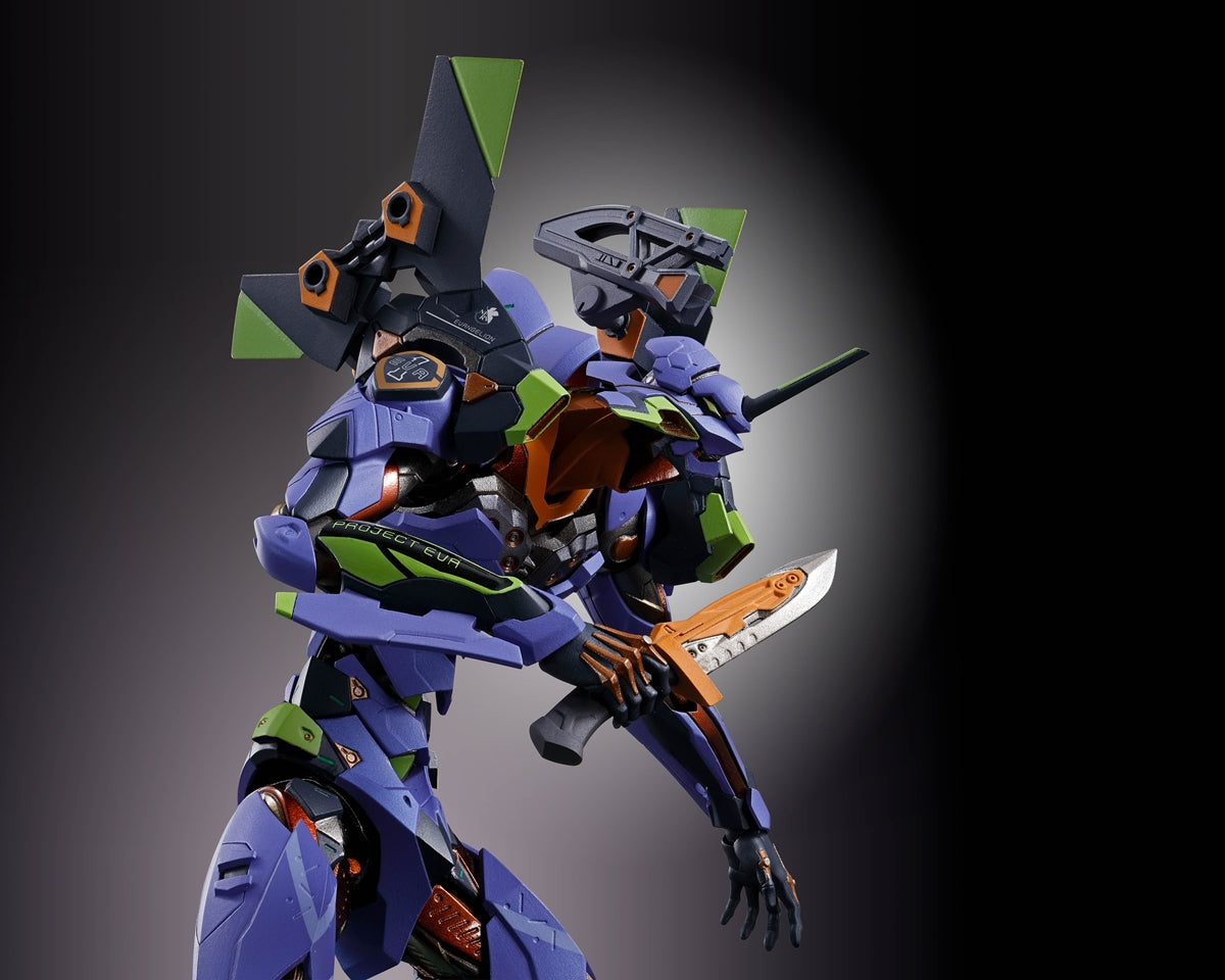 Metal Build Evangelion Test Type-01 30th with the spear of Gaius