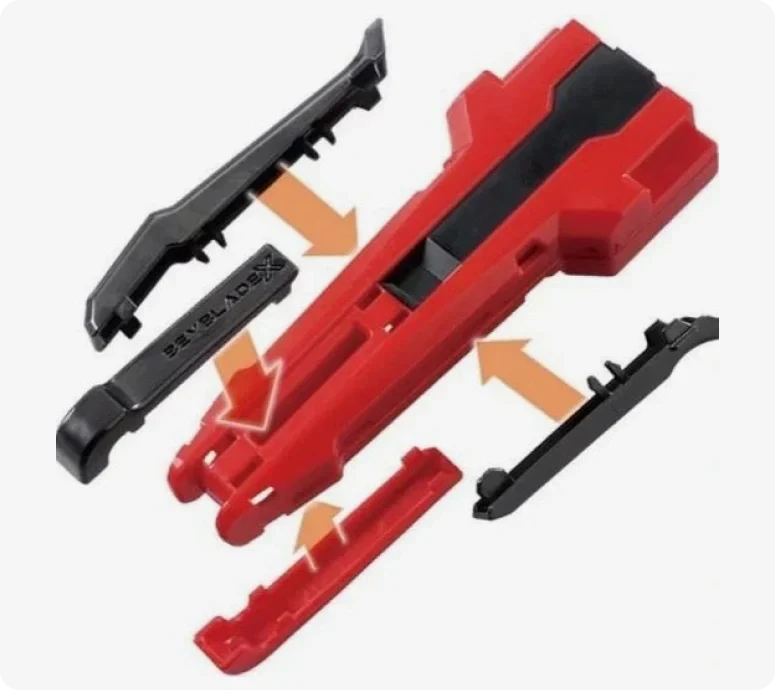 Takara Tomy Beyblade X BX-30 Red Launcher Grip