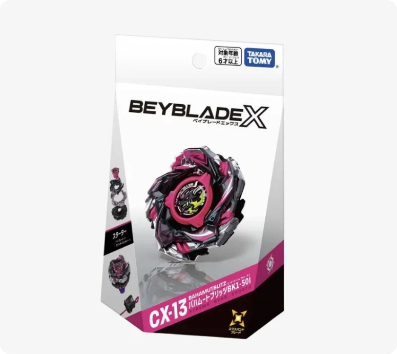 Takara Tomy Beyblade CX-13 Bahamut Blitz BK1-50I