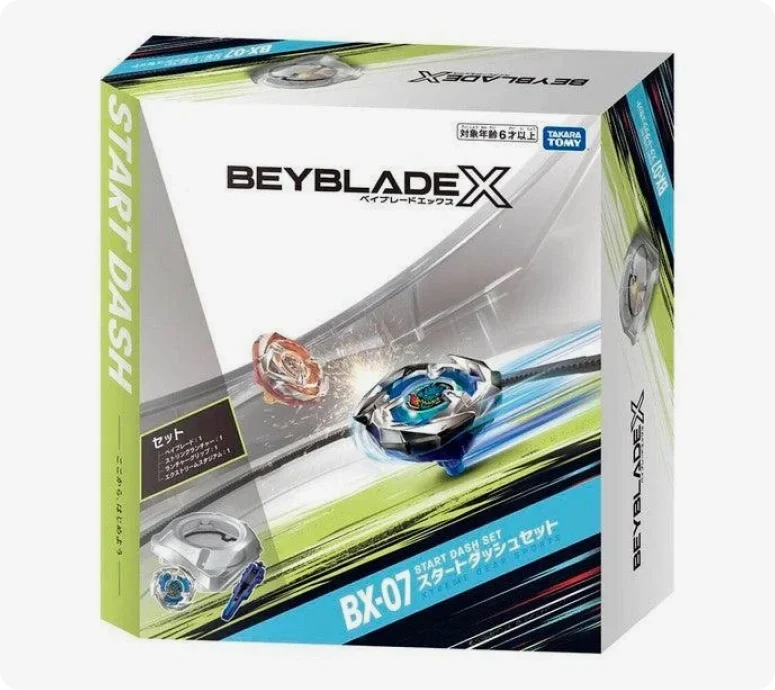 TAKARA TOMY Beyblade X 'Start Dash Set' w/ Stadium BX-07