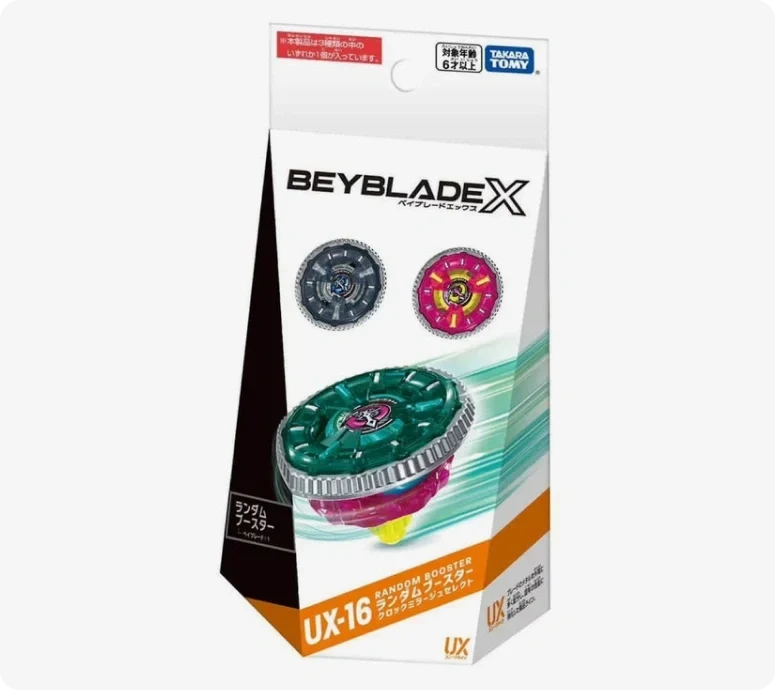 Takara Tomy Beyblade X UX-16 ClockMirage Random Booster Select