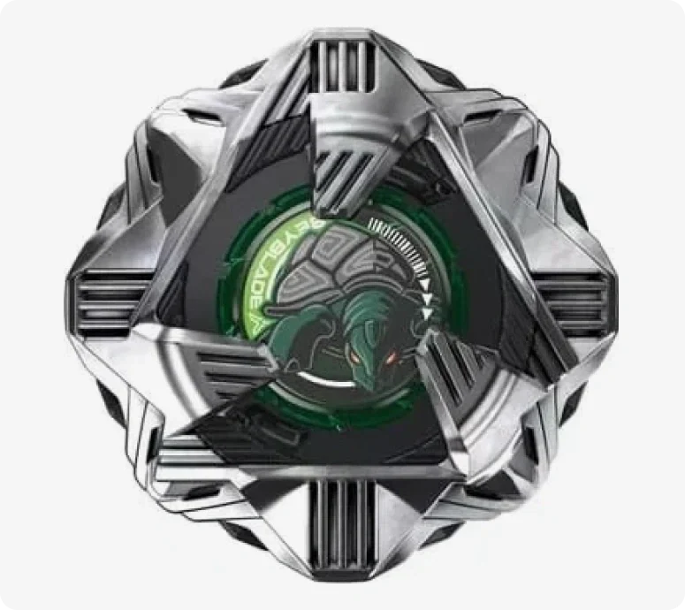 FullSet Beyblade X BX-35 Vol.4 BlackShell 4-60DOT