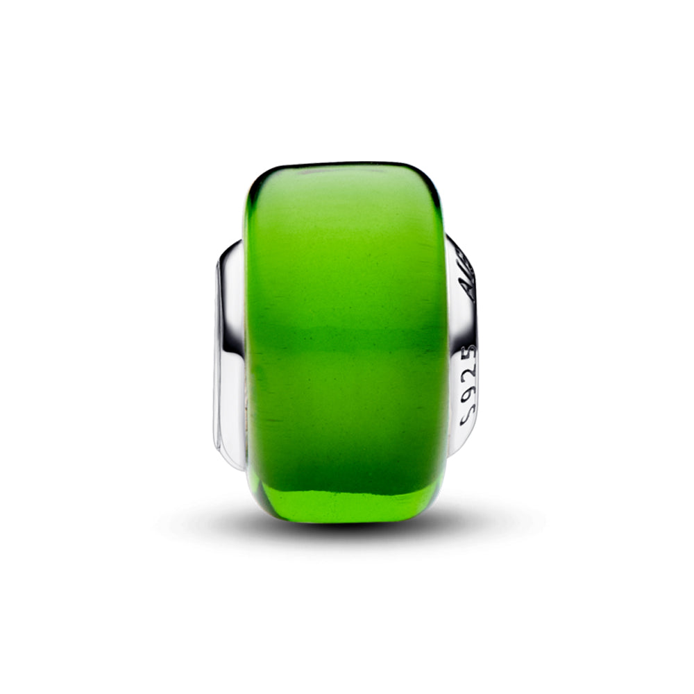 Green Mini Murano Glass Charm