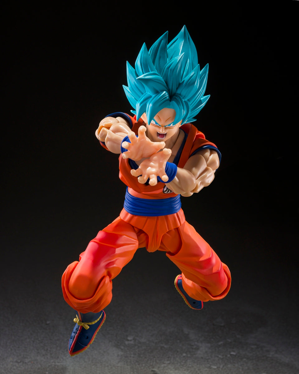 S.H.Figuarts Super Saiyan God Super Saiyan Son Goku (Blue Power Transcending Limits)