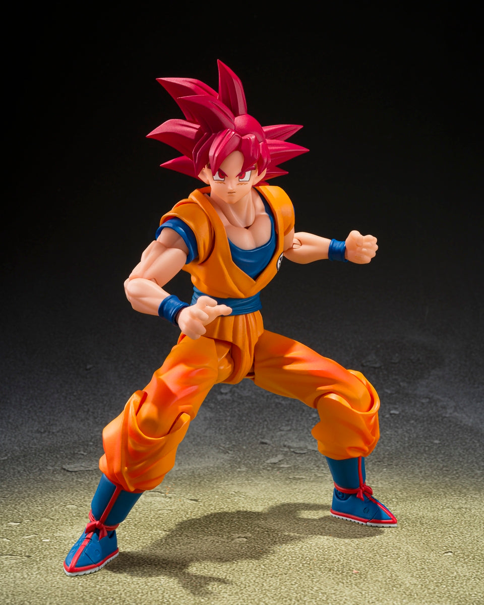 S.H.Figuarts Super Saiyan God Son Goku (God Aura)