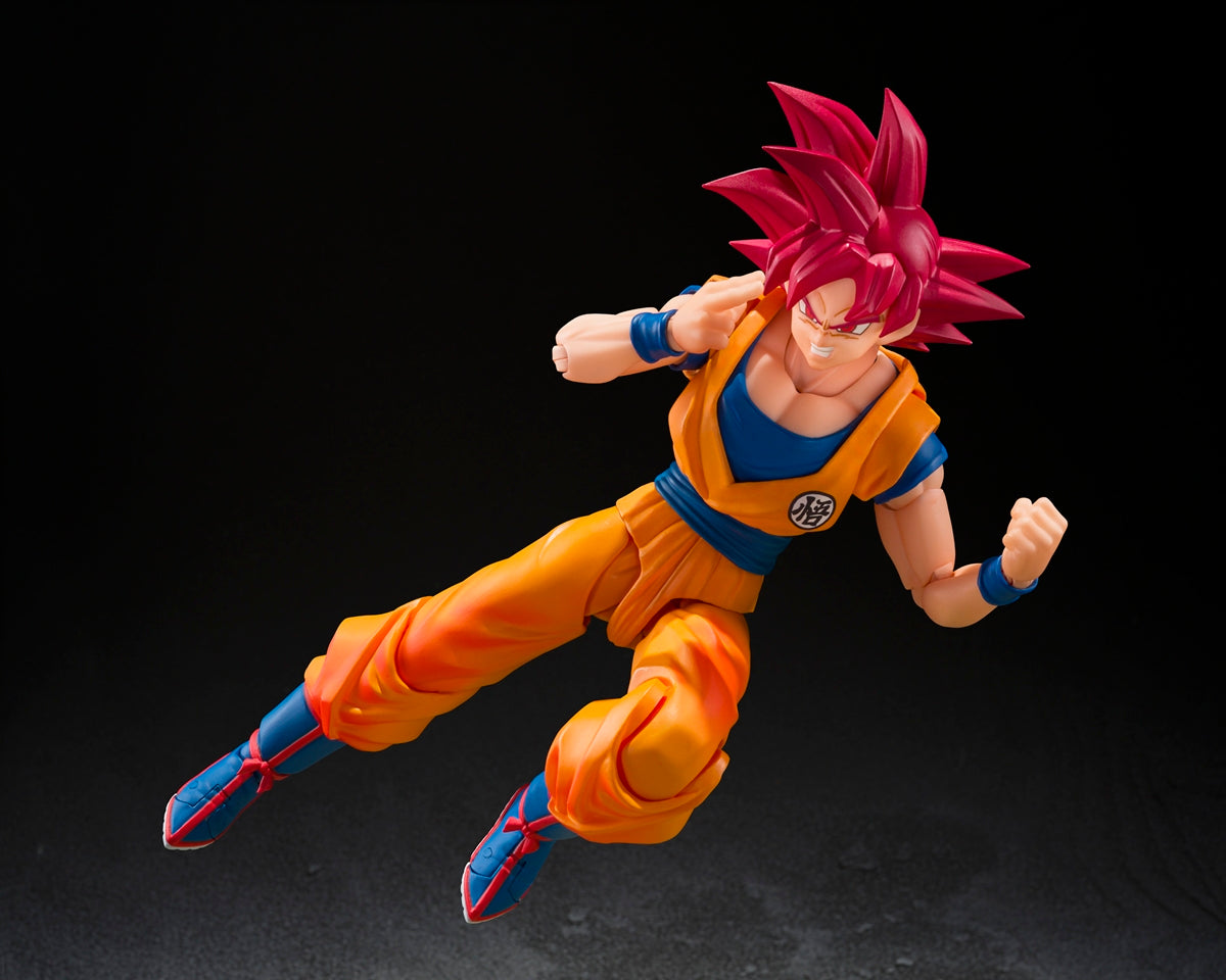 S.H.Figuarts Super Saiyan God Son Goku (God Aura)