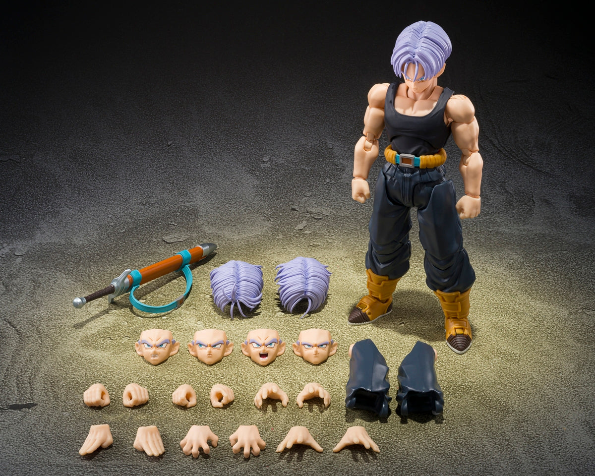 S.H.Figuarts Trunks (Z-Fighters) Limited Edition with Z-Fighters Group Base Ver. B