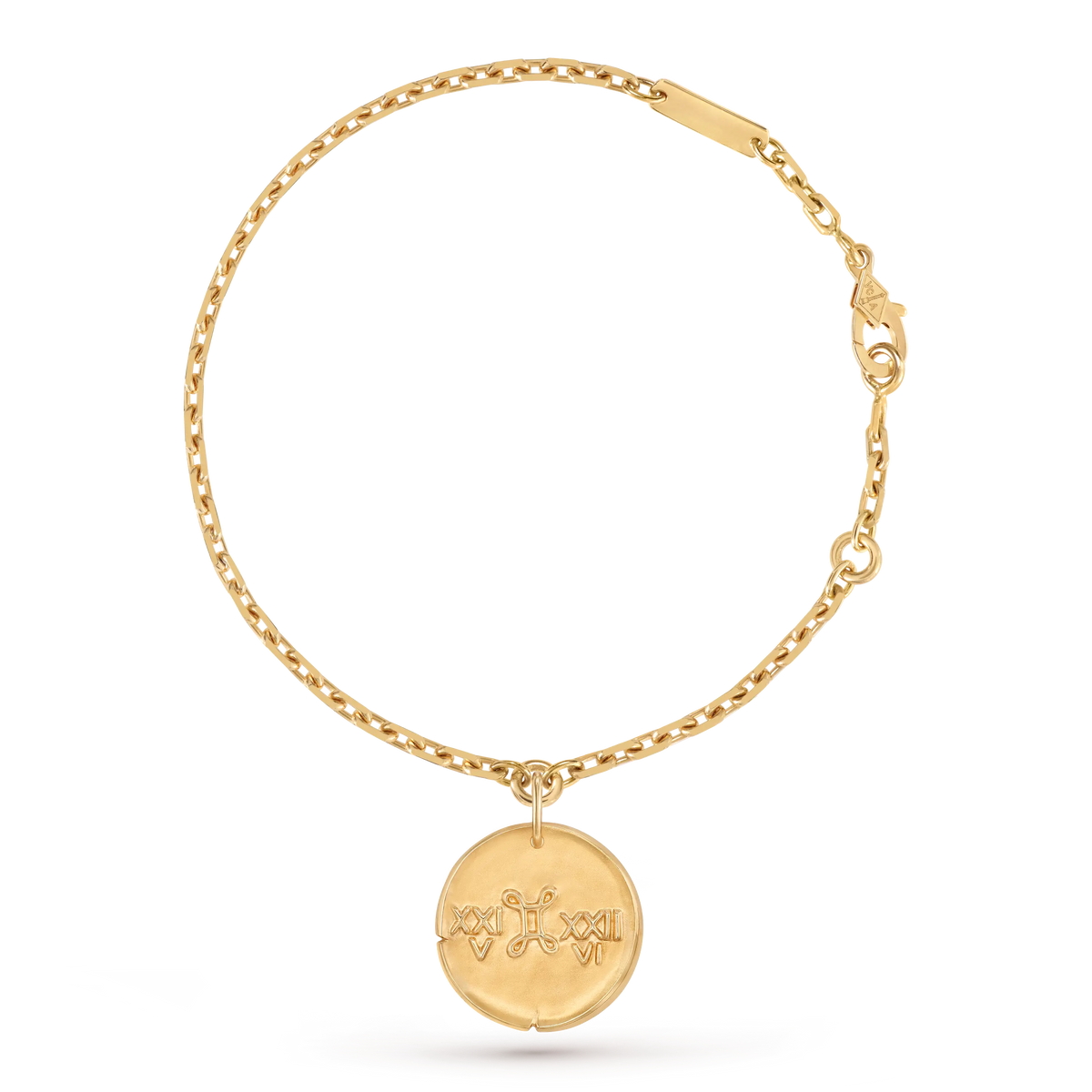 Van Cleef & Arpels Zodiaque Gemini Gold Bracelet