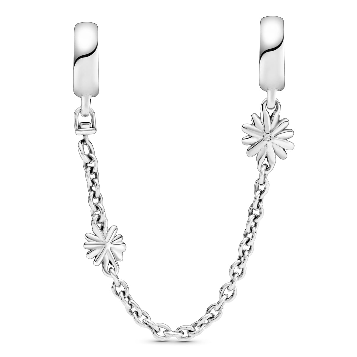 Pandora Daisy Flower Safety Chain Charm