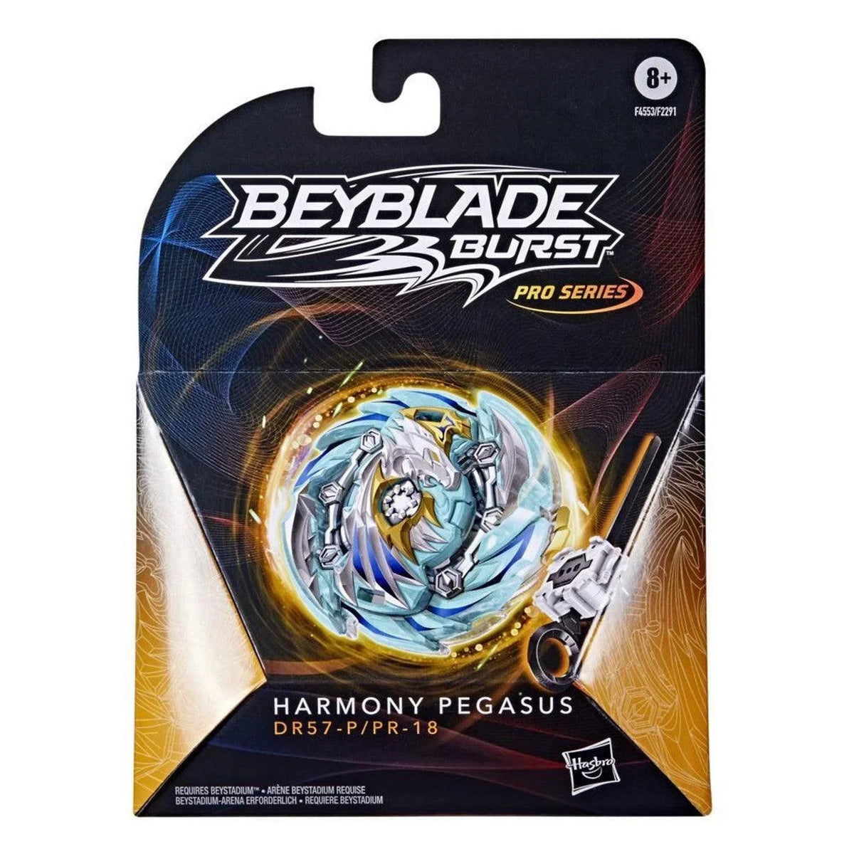 F4553 HASBRO Harmony Pegasus Burst PRO SERIES Beyblade