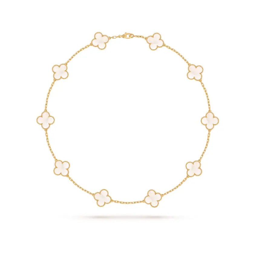 Van Cleef & Arpels Alhambra long necklace, 10 motifs