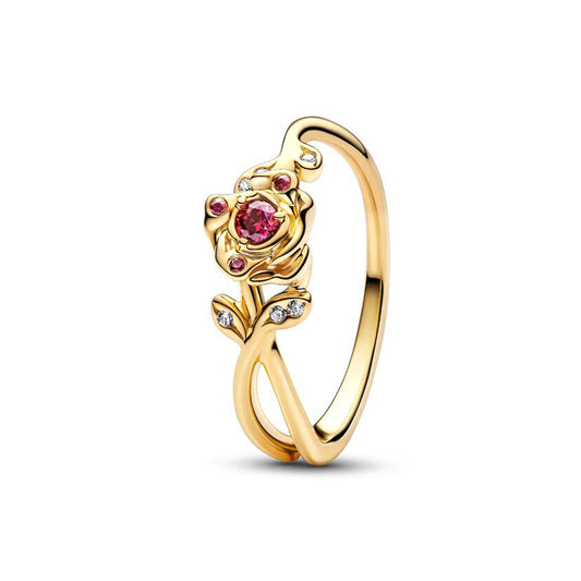 Pandora Disney Beauty and the Beast Rose Ring