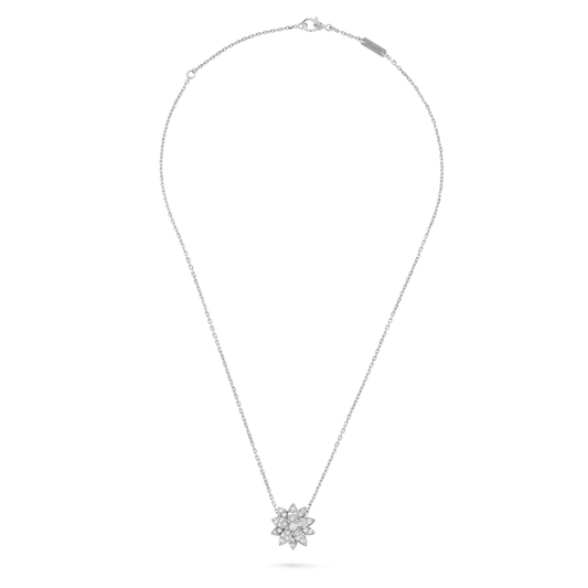 Van Cleef & Arpels Lotus collection lotus necklace