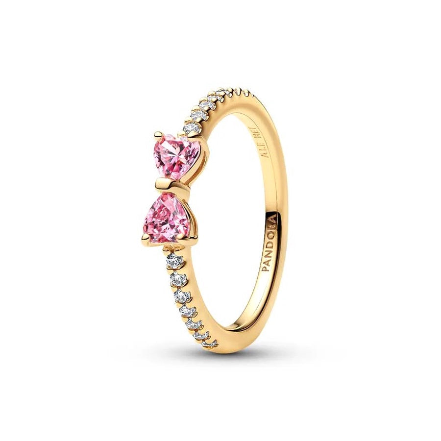 Pandora Sparkling Bow Ring