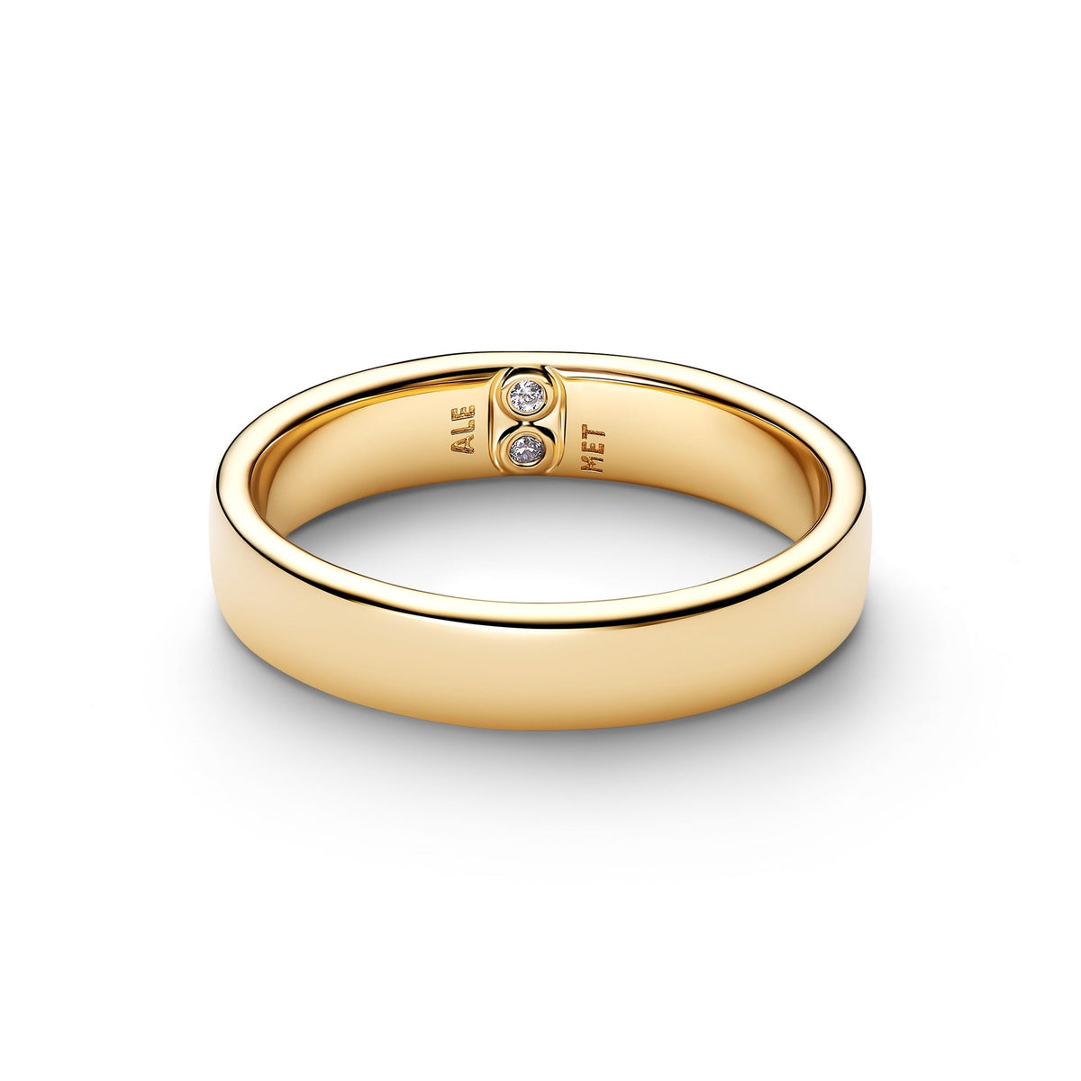 Pandora Engravable Classic Band Ring