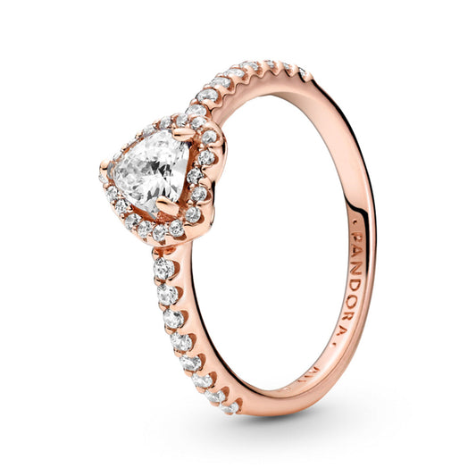 Pandora Elevated Heart Ring