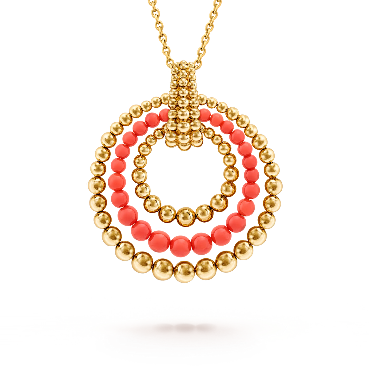 Van Cleef & Arpels Perlée Couleurs Collection Convertible Long Necklace