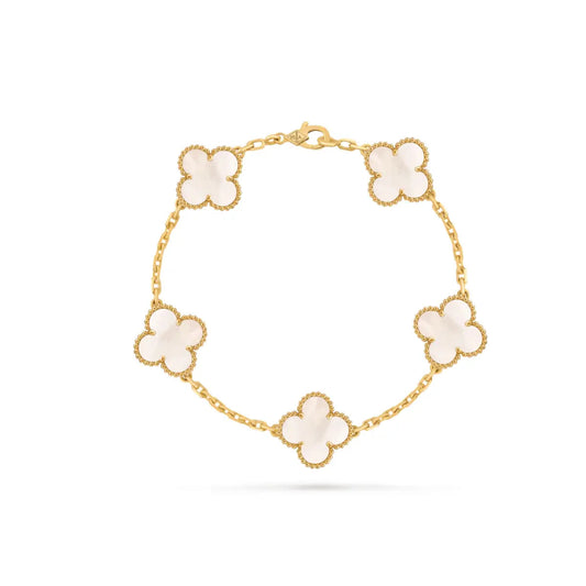 Van Cleef & Arpels Alhambra four-leaf clover bracelet