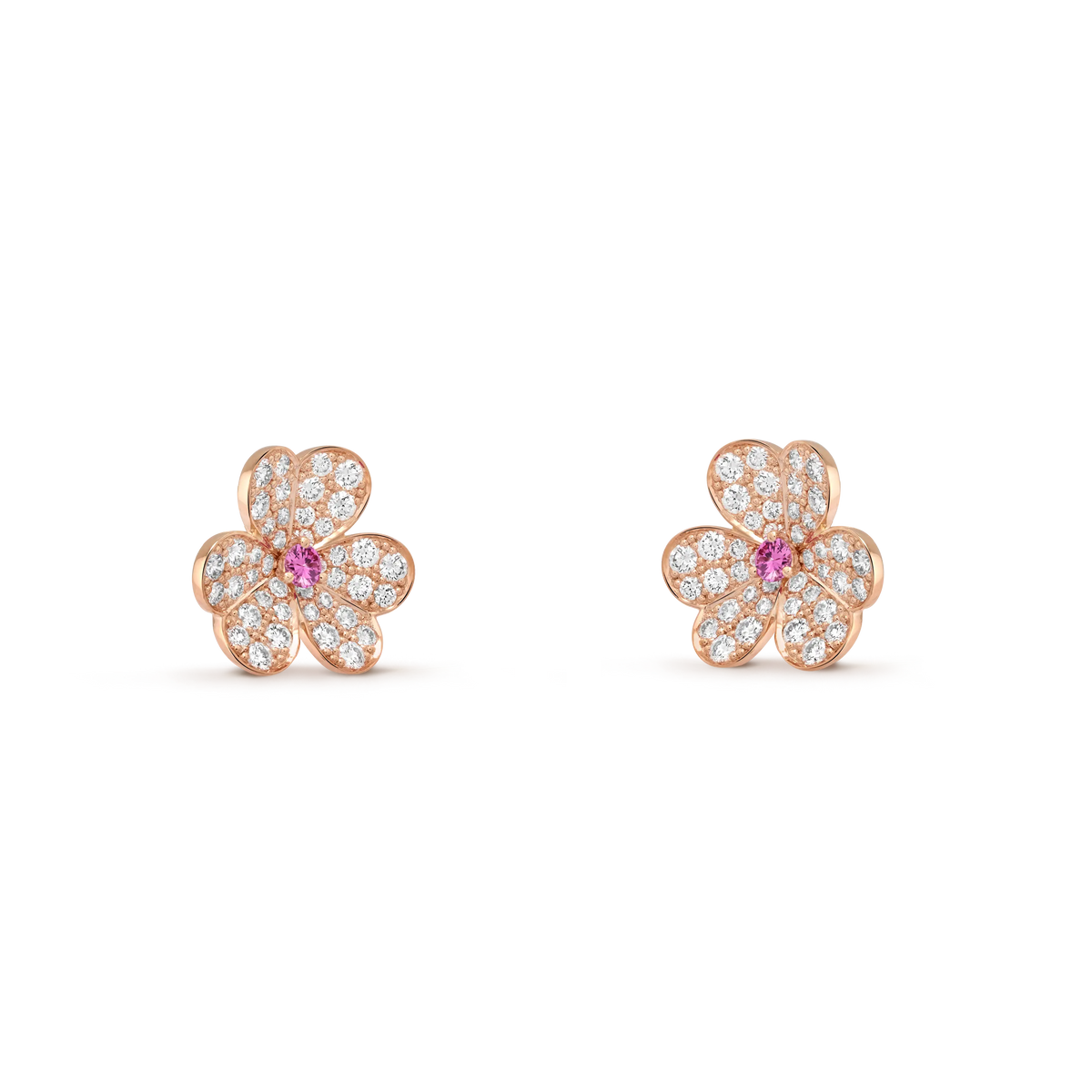 Van Cleef & Arpels Frivole Collection Rose Gold