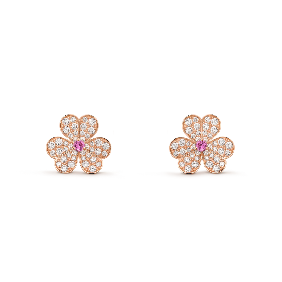 Van Cleef & Arpels Frivole Collection Rose Gold