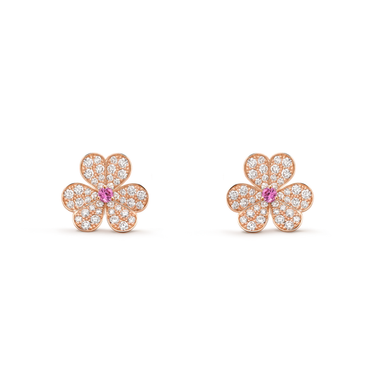 Van Cleef & Arpels Frivole Collection Rose Gold