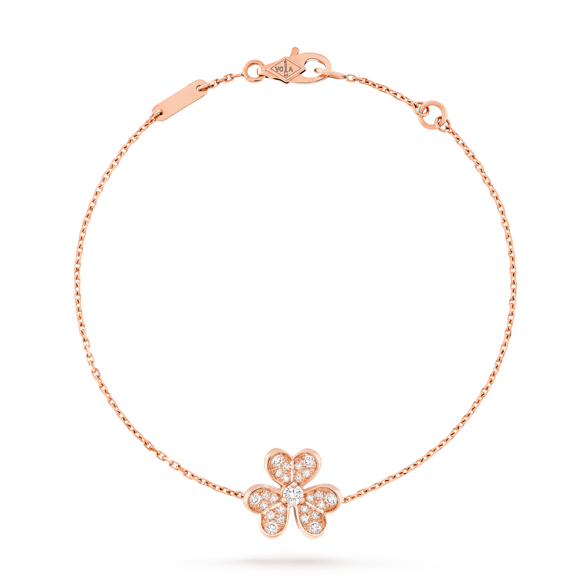 Van Cleef & Arpels Frivole Collection Mini Clover Bracelet