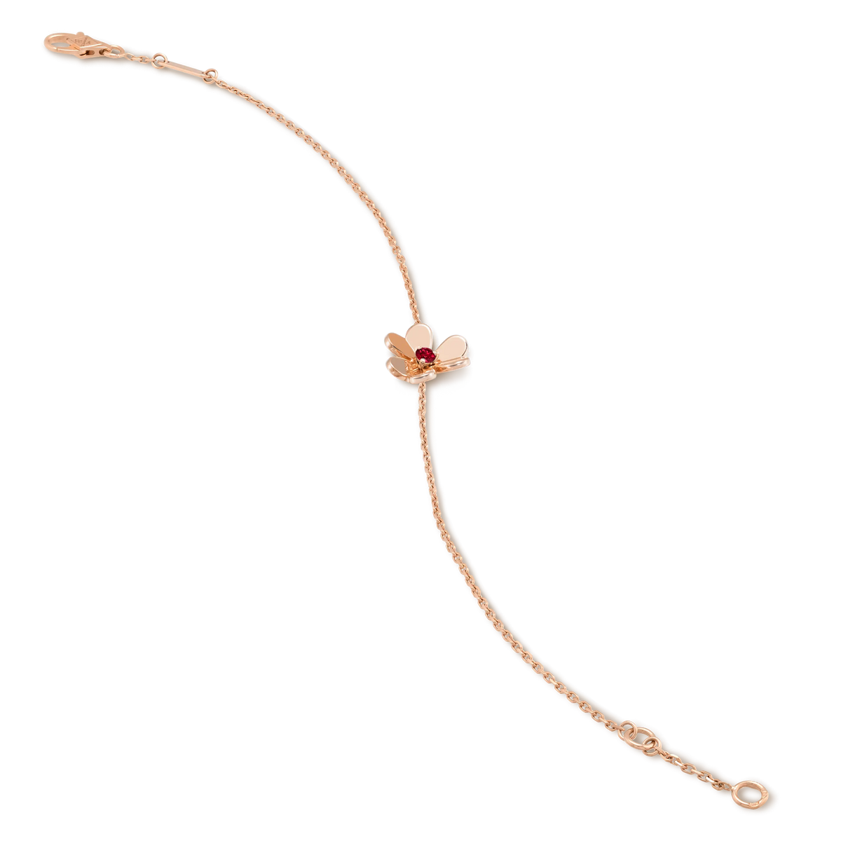 Van Cleef & Arpels Frivole Collection Mini Ruby Bracelet