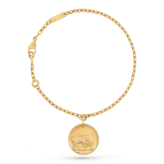 Van Cleef & Arpels Zodiaque Aries Gold Bracelet