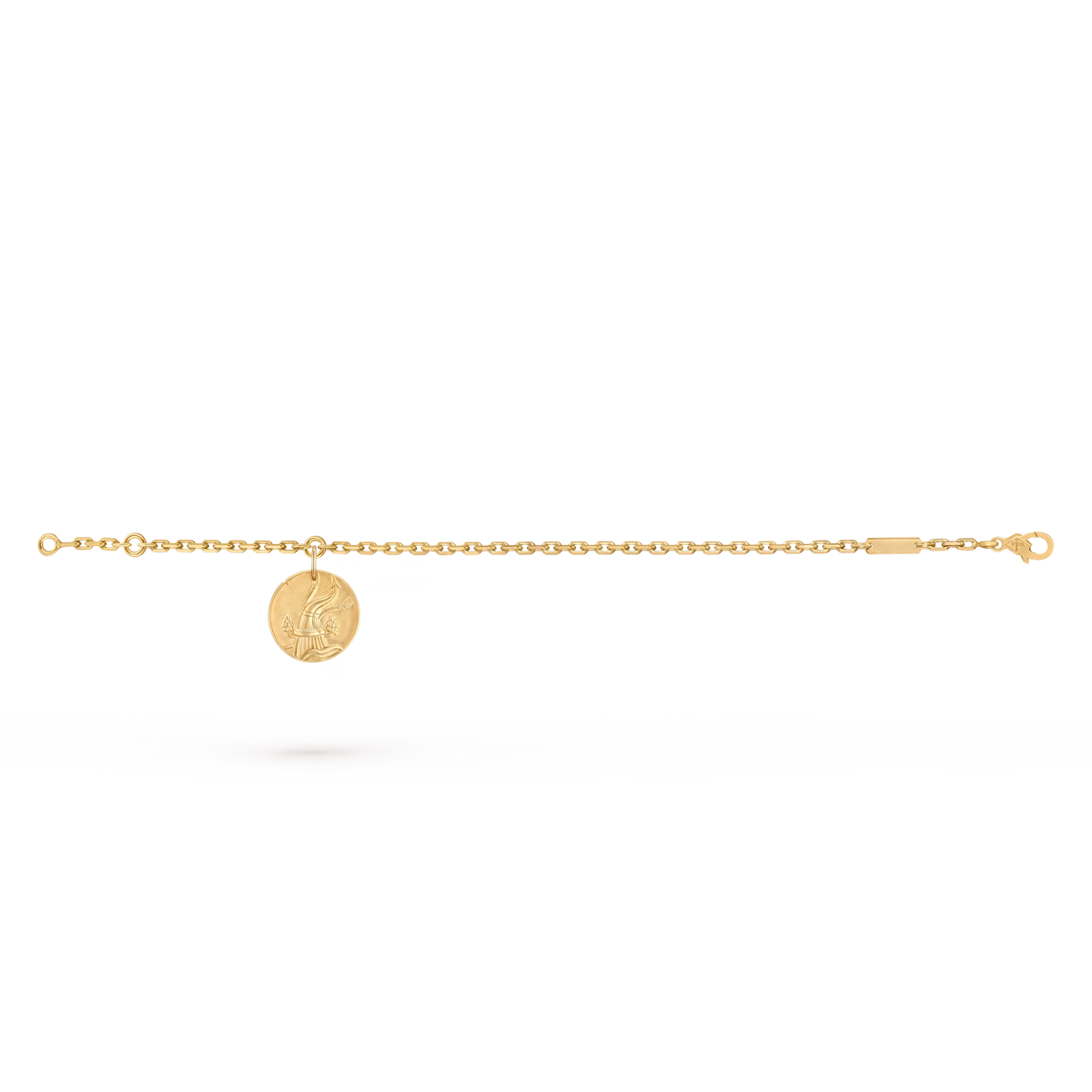 Van Cleef & Arpels Zodiaque Collection Aquarius Gold Bracelet